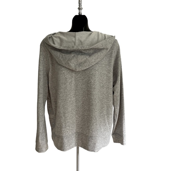 Women’s Old Navy Loose Cross-Front French-Terry Hoodie, Size Medium - Picture 3 of 5